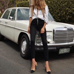J BRAND HIGH RISE LILLIE SKINNY JEANS